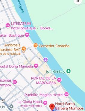 Hotel Santa Bárbara Mompox Doble