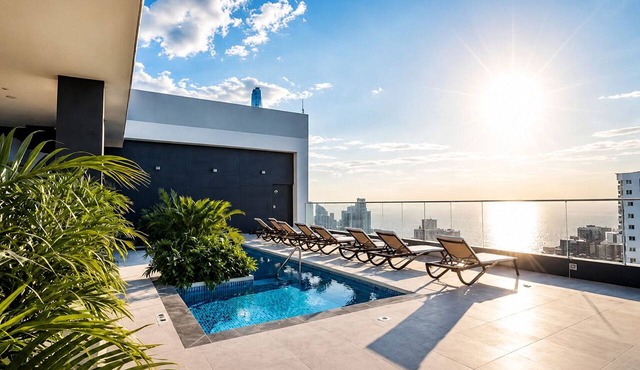 LUXURY APARTMENT IN RODADERO, SANTA MARTA — AMBAR ROCA BUILDING