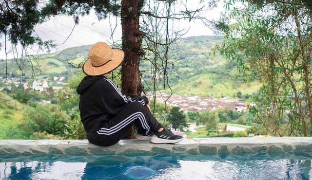 Luxury villas nestled in the mountains with spectacular views in Cauca