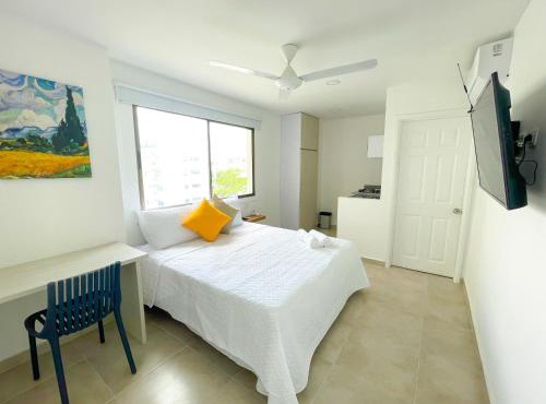Magico Apartaestudio con Piscina 1 Habitacion PR56A