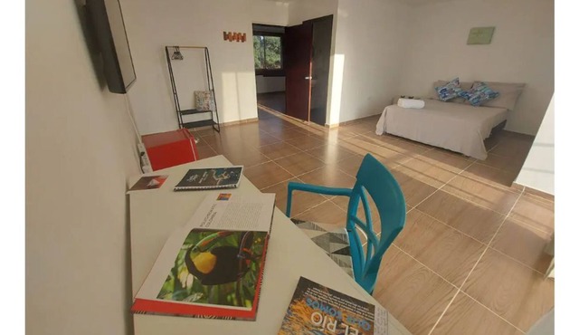 Mangrove House: Spacious Room, Balcony-and View in Santa Marta