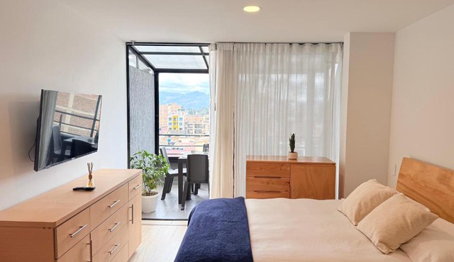Moderno Apartamento céntrico con Terraza privada