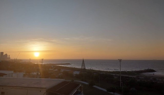 Ocean view Building with 1 bedroom and AC in peaceful Cartagena de Indias