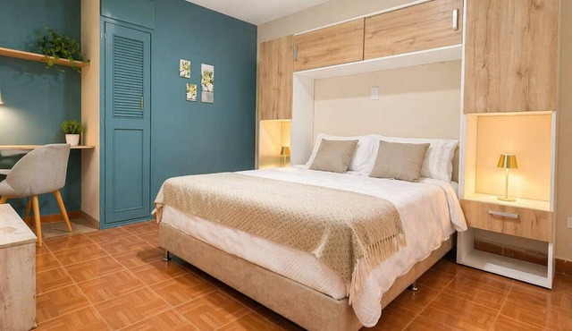 Private room in a coliving space