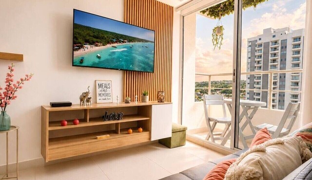 Salinas Dune Apt | AC, Pool & Sea View
