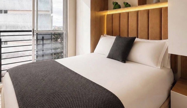 Stylish La Cabrera Loft 2 Double Beds near Zona T in Bogotá