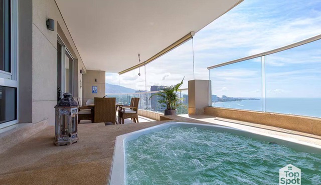 TopSpot® En Santa Marta con Jacuzzi y Vista al Mar