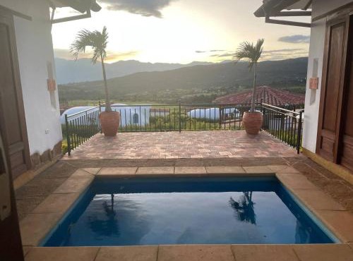 Villa de Ensueño 2 Hab con Piscina y Zona Verde en Barichara