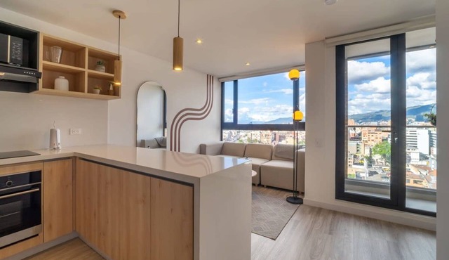 w Classy 1BR in Chapinero