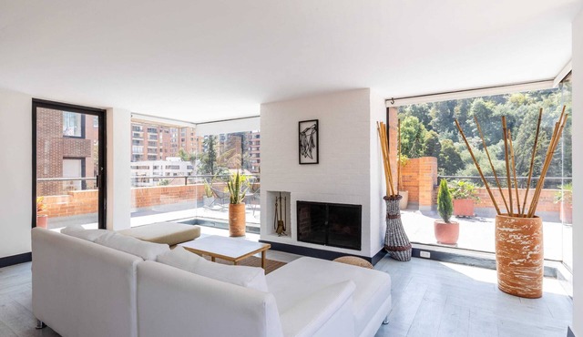 w* | Classy 1BR Penthouse in Cabrera in Bogotá