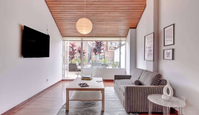 w* | Delightful 1BR in Zona T w/Terrace in Bogotá