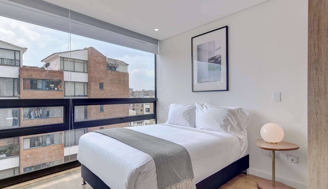 w* | Stunning Loft in Bogota w/Gym in Bogotá