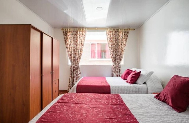 Historic House's Bedroom w/Garden, Patio, Private Bathroom, Smart TV & Free WiFi in Bogotá