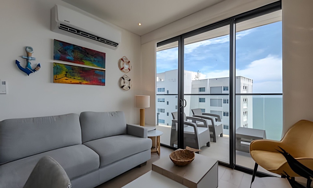 Cartagena District Apartment | Spectacular Ocean View and Historic Center 2BR