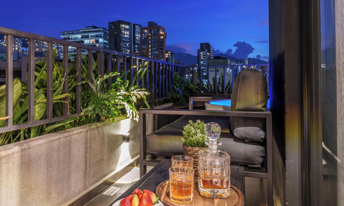 Alejandria Apartment | Luxe apt in Poblado/AC/BBQ - Morph 1002