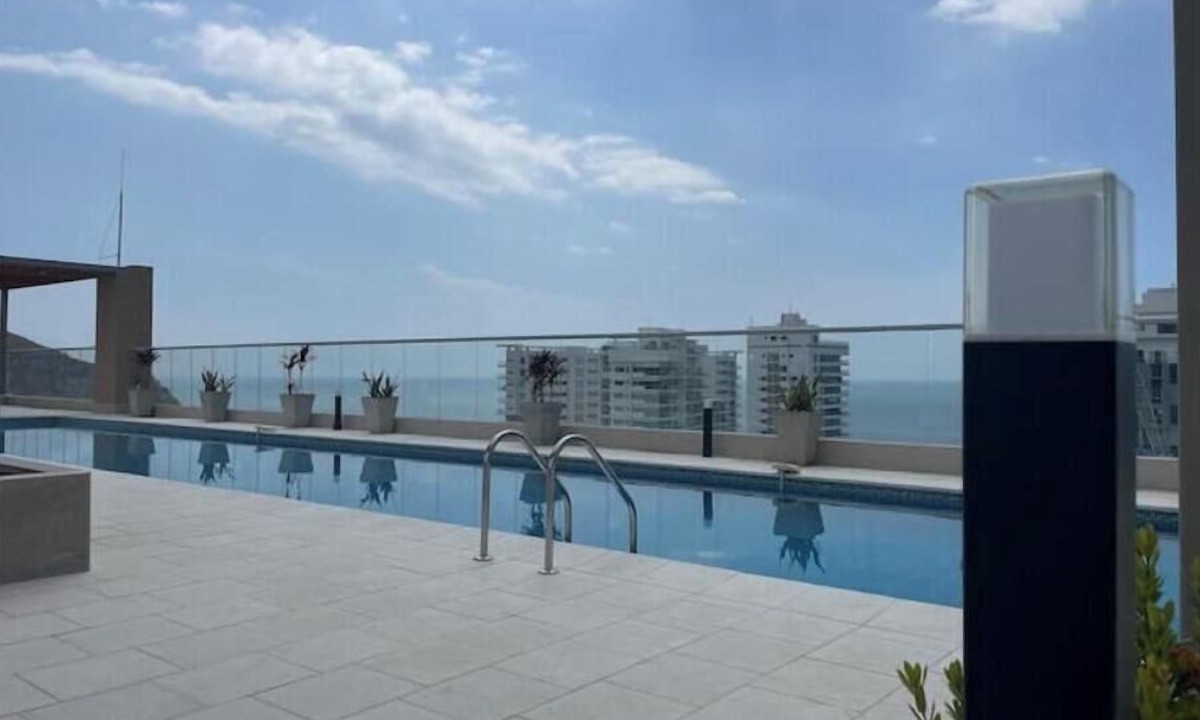 El Rodadero Apartment | Sea Views at Salguero Suites 1408