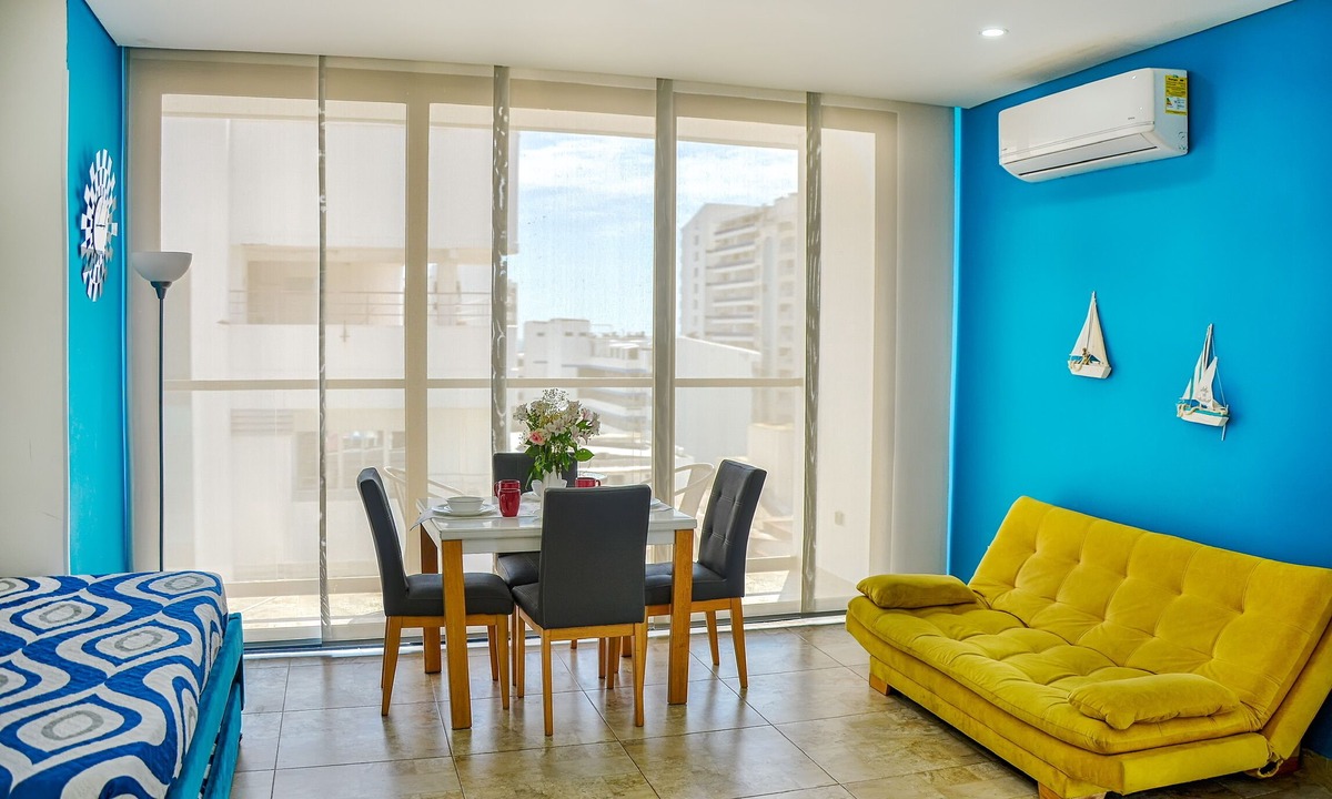 Comuna 3 Apartment | 2-bedroom apartment in enjoyable el rodadero Santa Marta with WiFi, AC
