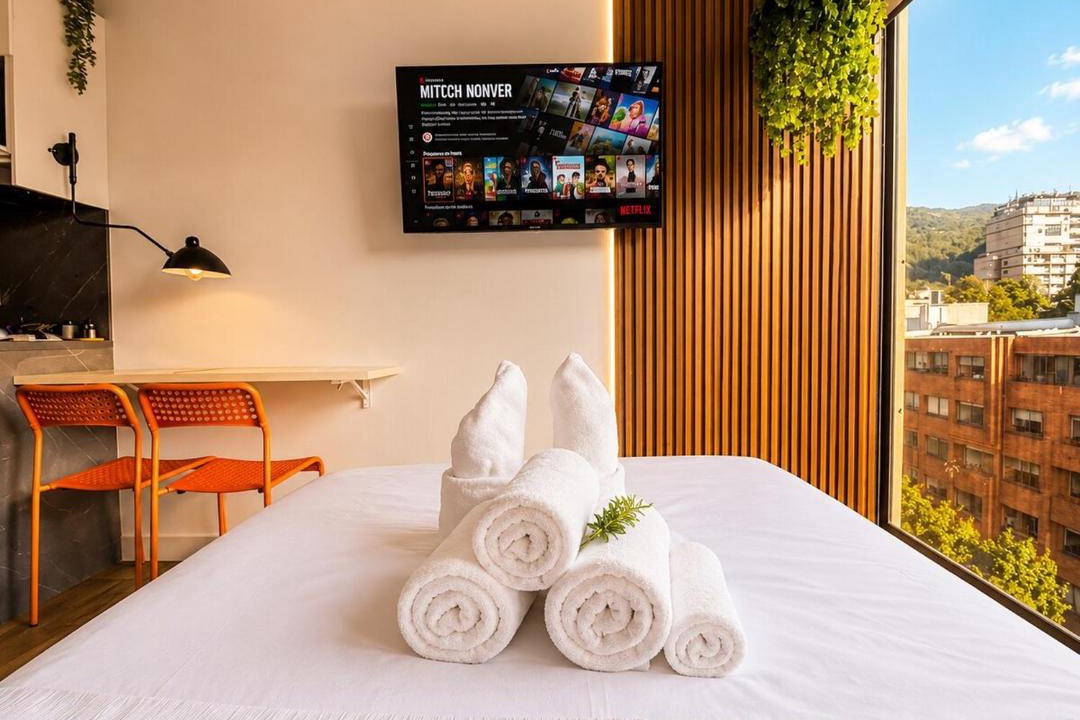 Chico Reservado Apartment | Loft in Chicó WTC 97 with 11, Fast WiFi, parking