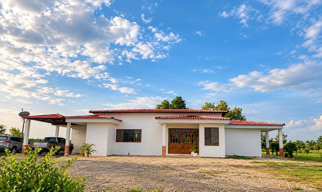 Menegua House | White house