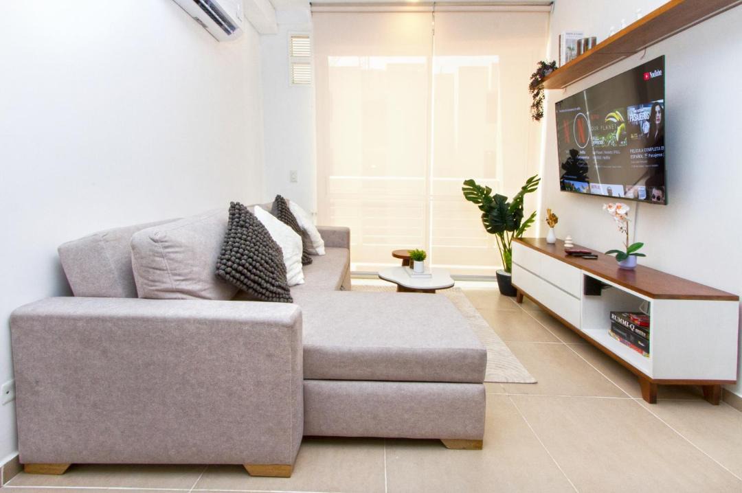 Gaira Apartment | Luxury Apartment Near Rodadero 8 Guests AC WiFi S&N Prime Hosting