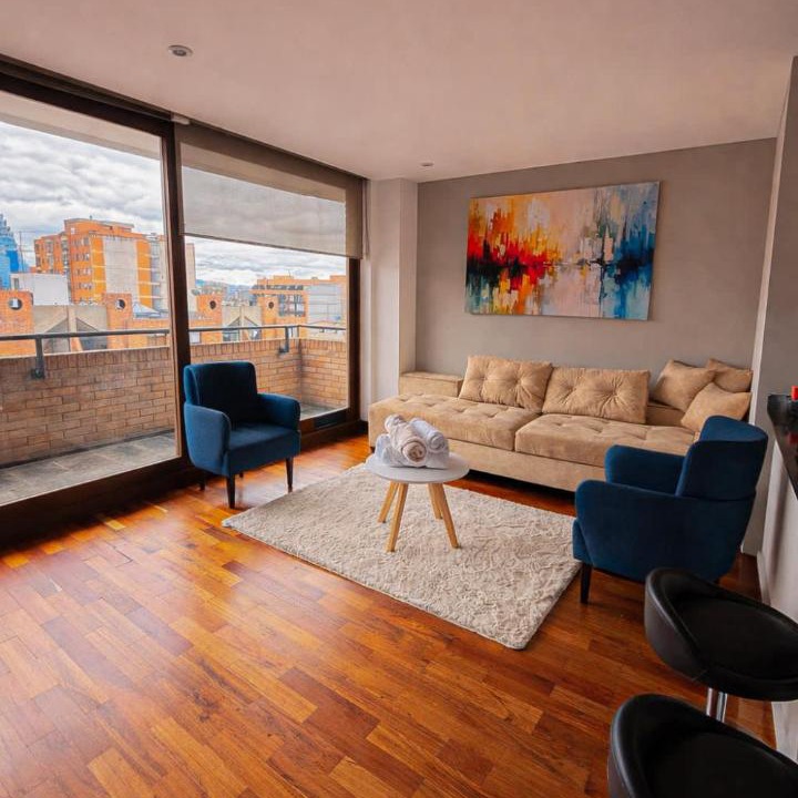Chapinero Apartment | Apartamento amplio con jacuzzi privado y vista