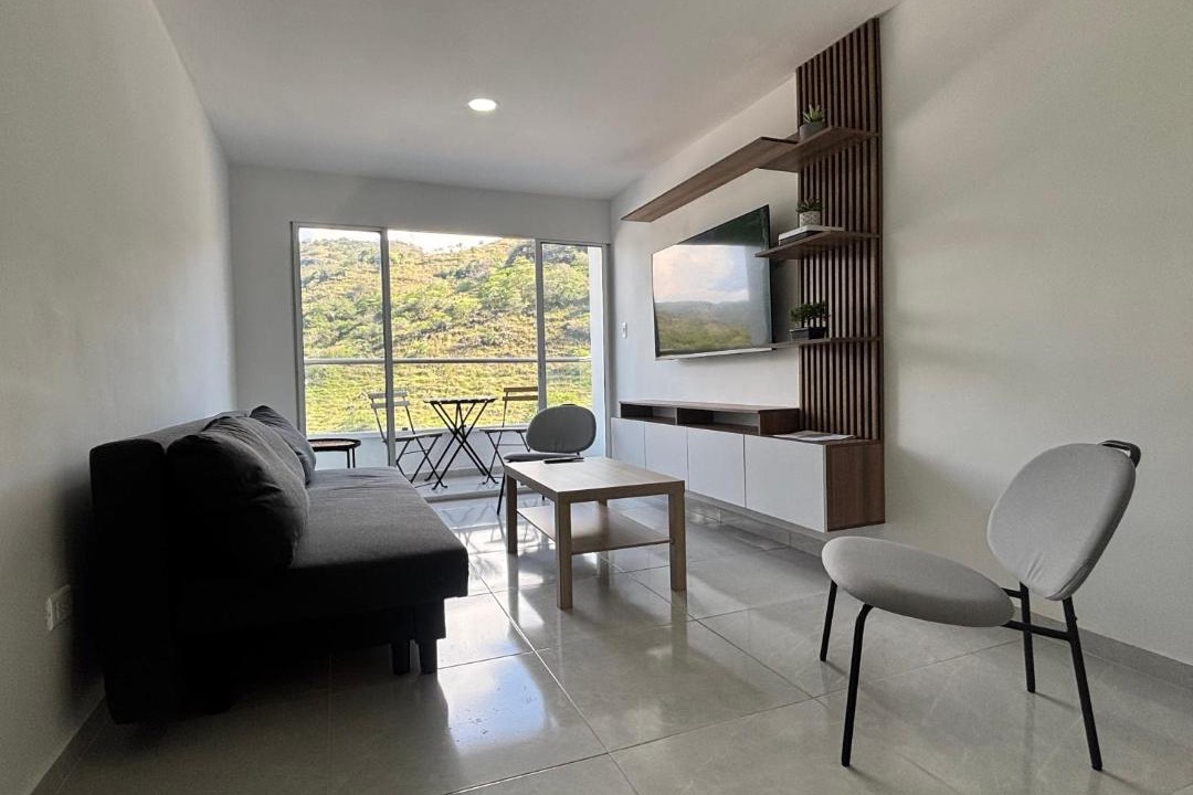 Pinchote Apartment | Modern 2BR Apartment with Balcony in San Gil PERFECT