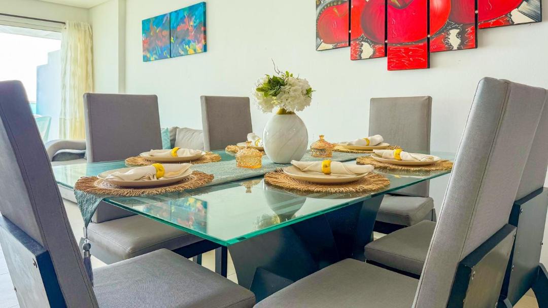 Bocagrande Apartment | Vista al Mar desde tu balcón Torres del Lago Cartagena