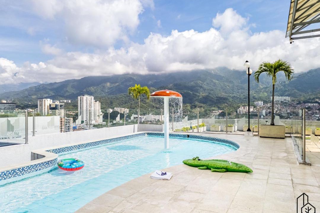 Ibague Apartment | Familiar Luxe - Aire Acondicionado - 2 Increíbles Terrazas - BBQ Privado
