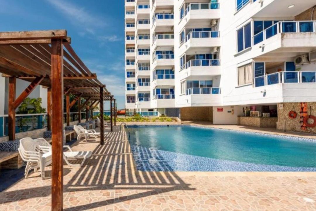El Laguito Apartment | Cartagena apto estudio piso 12 frente a la playa