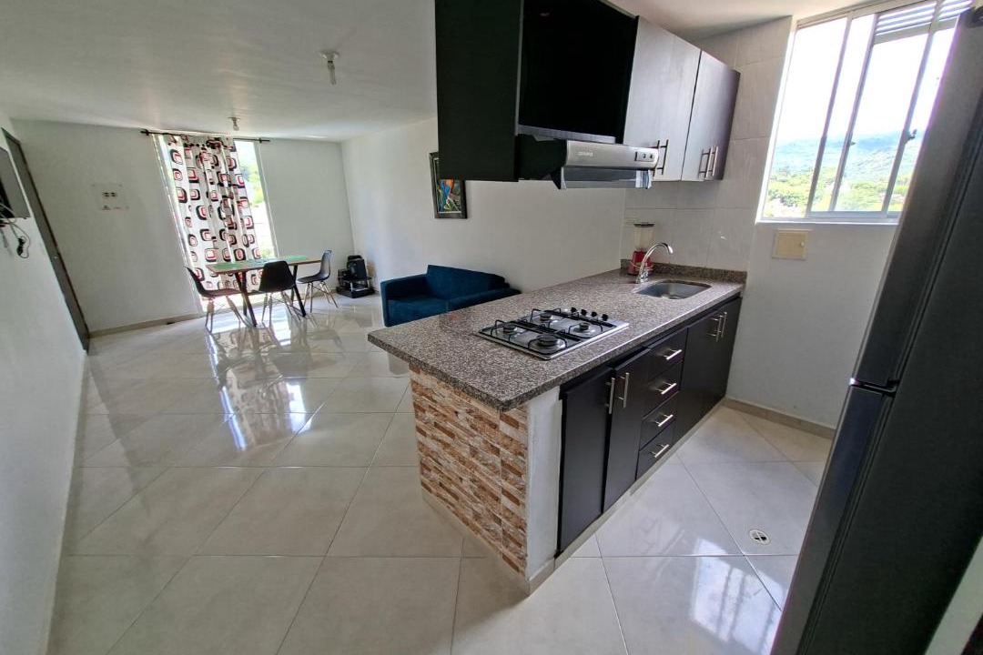 San Gil Apartment | Espacio Moderno con Vista y Piscina Privada