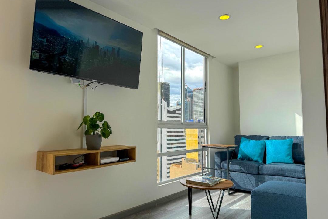 Centro International Apartment | ApartaSuite con la mejor vista en Centro Internacional Bogotá