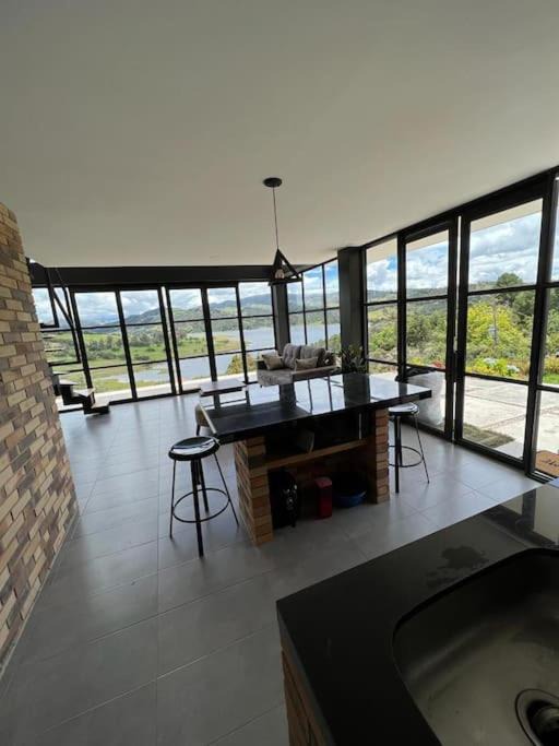 Choconta House | Bella construcción con la mejor vista del Sisga