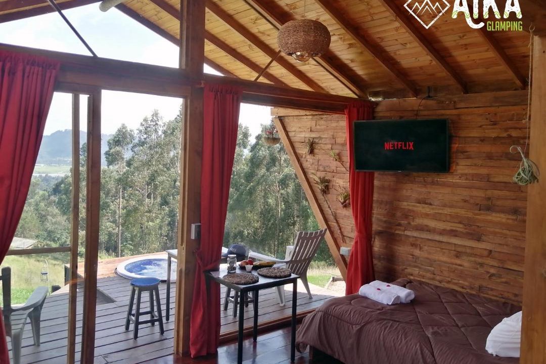 Tabio Ski Chalet | AIKA Reserva Glamping Tabio