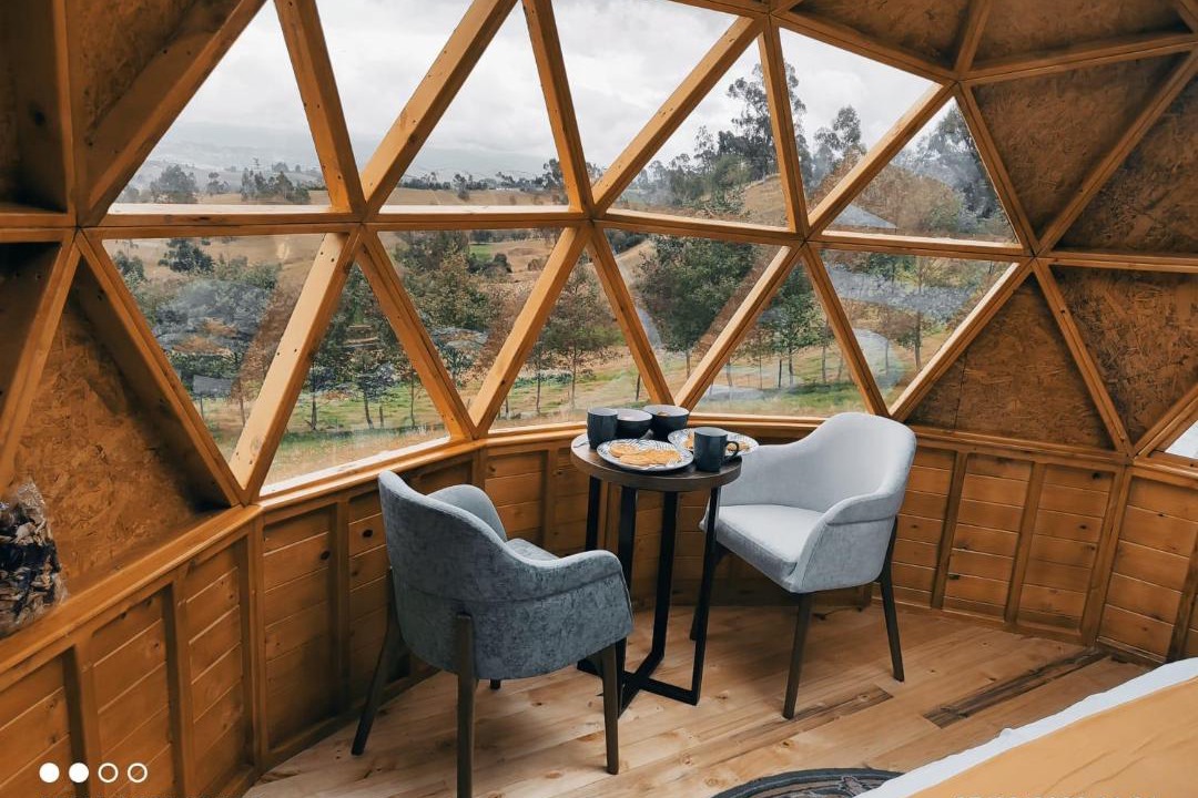Villapinzon House | Glamping - Domo el Frailejón con Jacuzzi