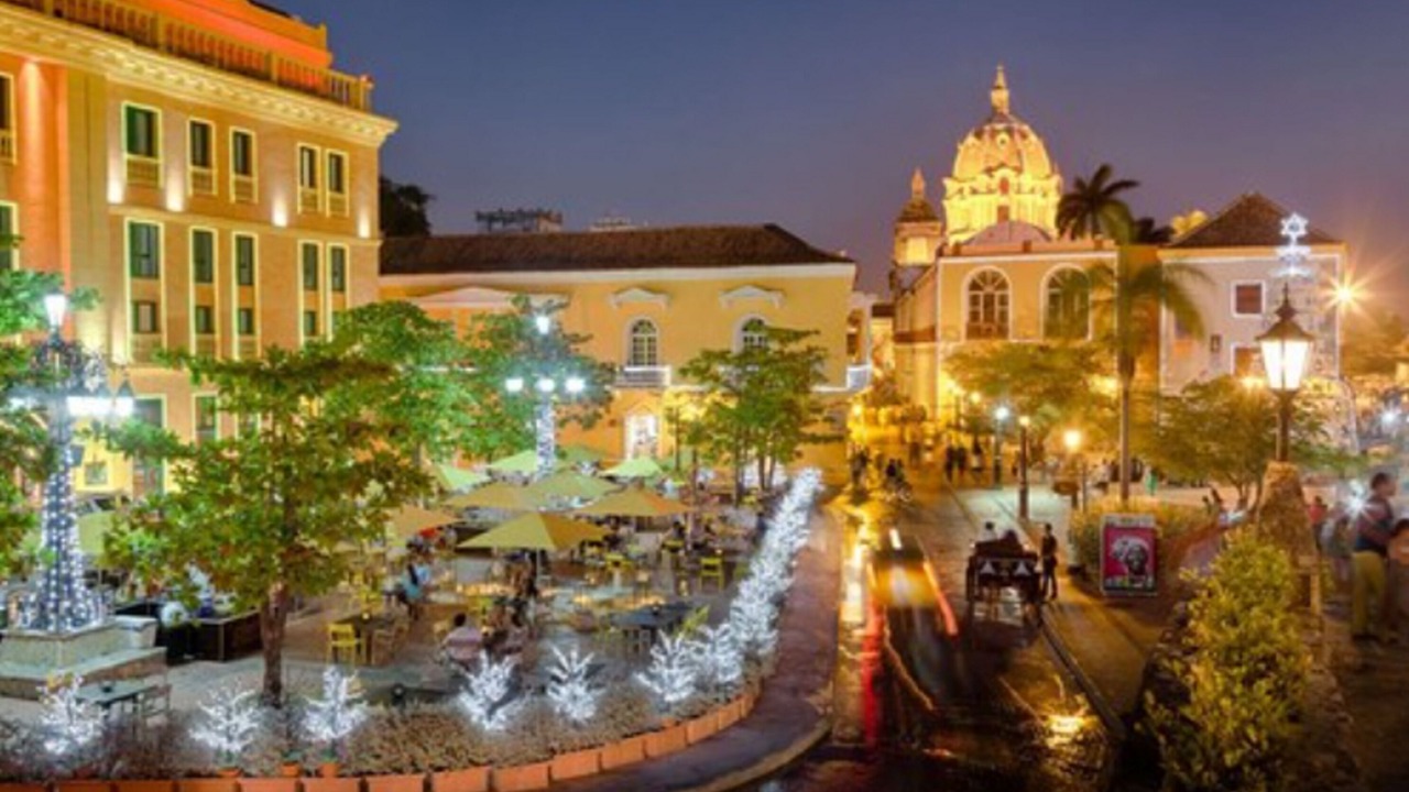 Photo of Buildings in Cartagena Walled City