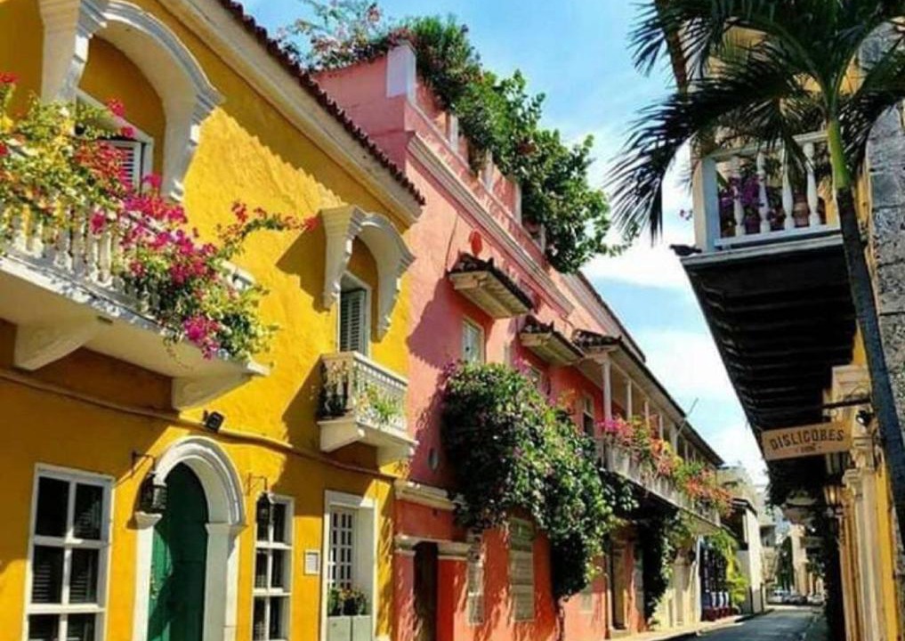 Photo of Buildings in Cartagena Walled City