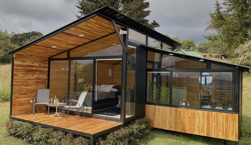 Luxury Cabin, 1 Bedroom, Hot Tub, Mountain View