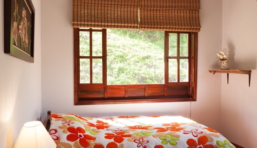 Basic Single Room, 1 Twin Bed, Garden View
