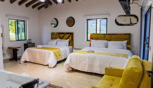 Superior Quadruple Room, Garden View