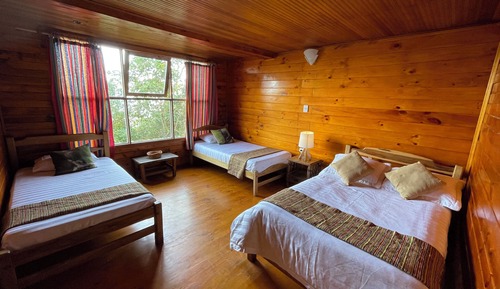 Deluxe Quadruple Room, Balcony, Garden View
