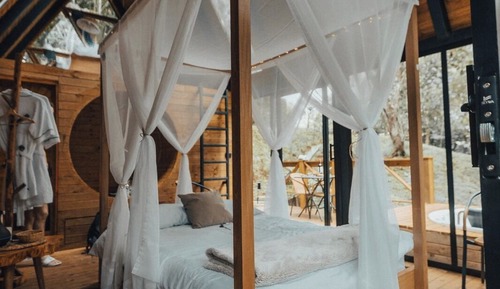 Deluxe Cabin, Balcony, Mountain View