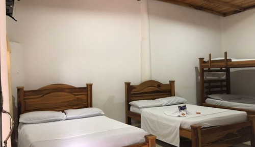 Basic Shared Dormitory, Patio, Pool View