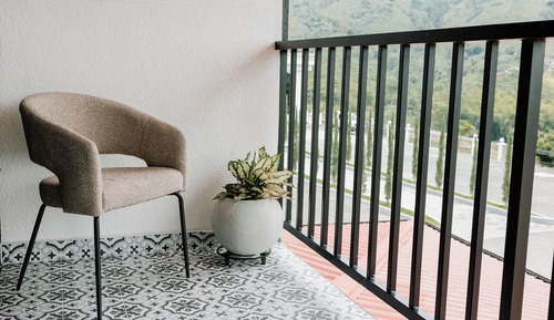Room, Balcony, Mountain View