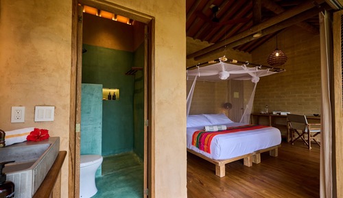 Deluxe Double or Twin Room, Balcony, Garden View