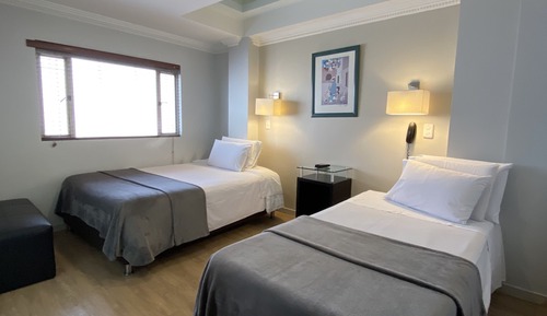 Standard Double Room, Multiple Beds, Private Bathroom