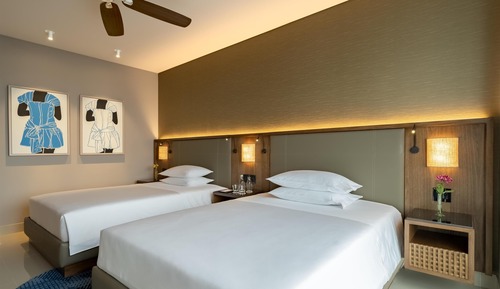 Club Room, 2 Double Beds, Bay View