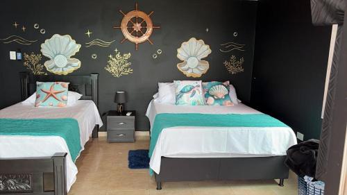 Quadruple Room with Sea View