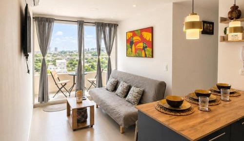 Three-Bedroom Apartment with Sea View