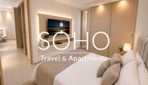 Two-Bedroom Deluxe Apartment with Garden View