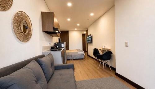 Studio with Balcony